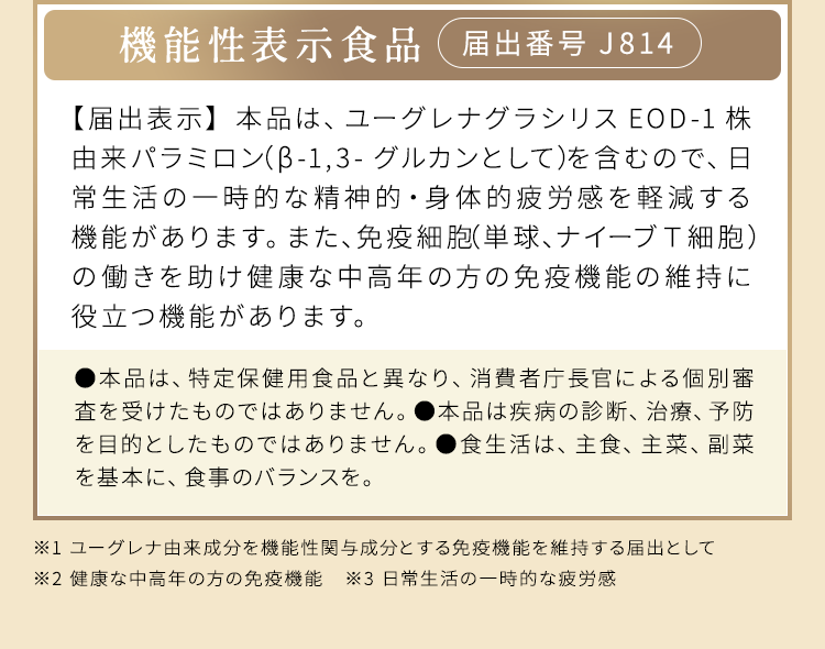 機能性表示食品